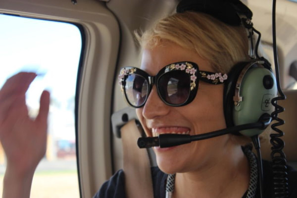 Helicopter flight over the Cape